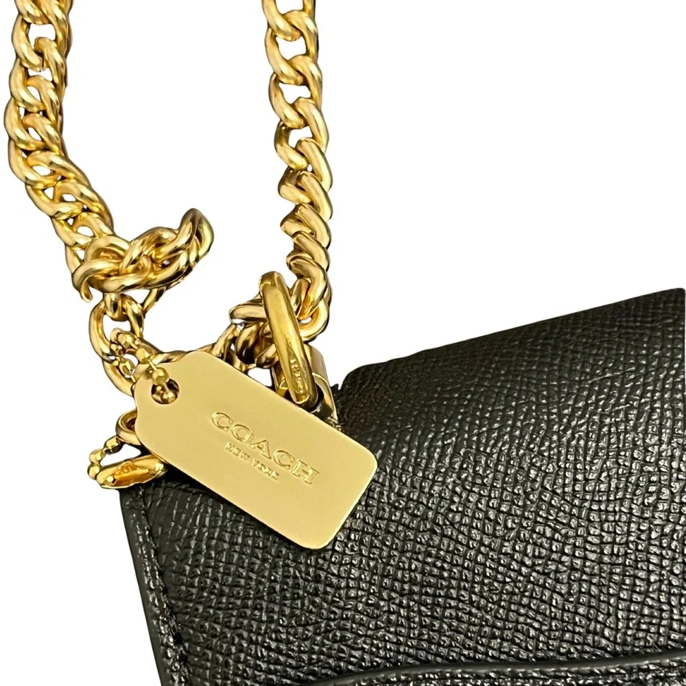 Coach Mini Klare Crossbody Leather Purse C9949 | Black — Excellent Condition! - Picture 10 of 13